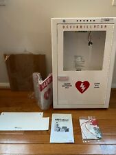POTTER ROEMER Emergency Medical AED defibrillator Cabinet Wall Mount White  for sale  Shipping to Ireland