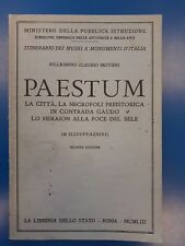 Paestum illustrazioni sestieri usato  Italia