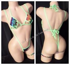 Usado, Sexy Bikini Ropa de Baile Bailarina Stripper Exótica (G1139) segunda mano  Embacar hacia Mexico