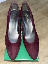 Clarks melior claret for sale  NOTTINGHAM