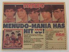 1984 menudo newsprint for sale  Wilmington