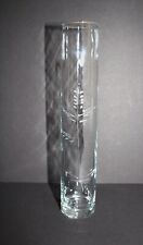 Etched glass single for sale  Chattanooga