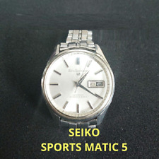 SEIKO SPORTS MATIC 5 DIASHOCK 21 relógio automático 6619-8050 usado JP AA93 comprar usado  Enviando para Brazil