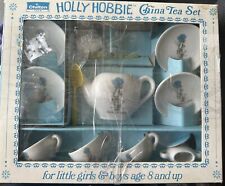 VINTAGE 1970 CHILTON HOLLY HOBBIE CHINA TEA SET Opened Box, missing a cup for sale  Shipping to South Africa