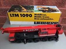 Guindaste Liebherr LTM 1090 - Conrad escala 1/50 Scholpp vermelho caixa peças faltando comprar usado  Enviando para Brazil
