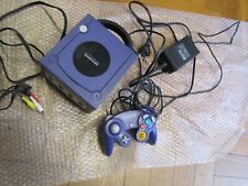 Usado, console GAMECUBE + 1 MANETTE NINTENDO Violet Bleu DOL 001 / non testé en l'état comprar usado  Enviando para Brazil