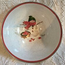snowman enamel plate for sale  Fort Fairfield
