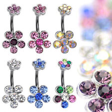 Bauchnabelpiercing multi flowe gebraucht kaufen  Crimmitschau