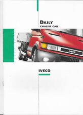 Folheto Iveco Fiat Daily Chassis cabine 2004 mercado do Reino Unido 18 páginas comprar usado  Enviando para Brazil