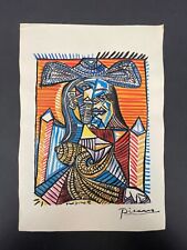 Signed picasso watercolor for sale  Oceanside