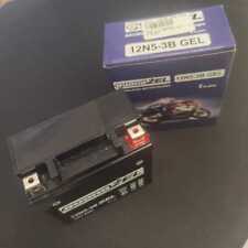 Quand GEL Motorradbatterie 12N5-3B Motorrad 50A 5Ah für Yamaha RD Suzuki GT 125 comprar usado  Enviando para Brazil