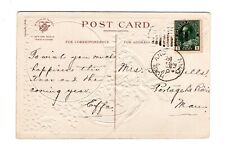 Cartão postal do Almirante Canadá MB Manitoba - Holanda 1912 cancelamento duplex comprar usado  Enviando para Brazil