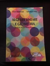 Algebra lineare geometria usato  Torino