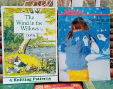 wind willows knitting patterns for sale  NORTHALLERTON