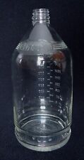 Usado, Botella de vidrio transparente de colección Abbott Laboratories IV Duraglas 1000 ml boticario segunda mano  Embacar hacia Argentina
