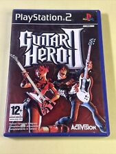GUITAR HERO II PS2 SONY PLAYSTATION 2 VIDEO GAME ITALIAN VERSION for sale  Shipping to South Africa