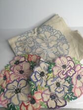 Selection vintage embroidery for sale  RHYL