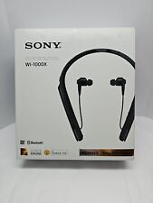 Fones de ouvido intra-auriculares Sony WI-1000X sem fio cancelamento de ruído preto NOVO NA CAIXA , usado comprar usado  Enviando para Brazil