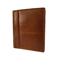 Leather wallets men for sale  Shipping to Ireland