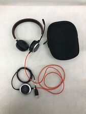 Używany, Słuchawki douszne Jabra Evolve 40 MS Duo - (6399-823-109) uszkodzone, niekompletne na sprzedaż  PL