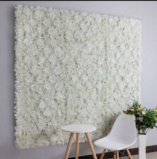 White Flower Wall For Events- Weddings, Baby Showers, Birthday Parties And More! for sale  Shipping to South Africa