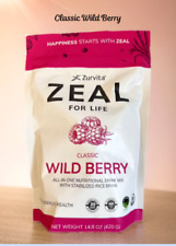 Zurvita Zeal for Life CLASSIC WILD BERRY - 30 Day Pouch (420gr/14.8oz) 05/25! for sale  Shipping to South Africa
