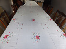 banquet tablecloth for sale  LLANDEILO