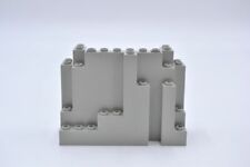 Usado, LEGO Fels Mauer althell grau Light Gray Rock Panel 4x10x6 Rectangular 6082 comprar usado  Enviando para Brazil