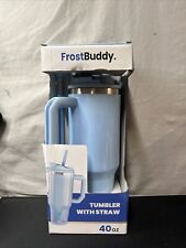 Frost Buddy Thicc Buddy Cup Sky Blue Glitter 50 Oz *Missing Silicone Lid* for sale  Shipping to South Africa