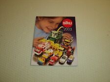 Siku katalog 2003 gebraucht kaufen  Ruhmannsfelden