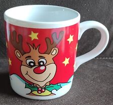 Christmas mug rudolf for sale  MANCHESTER