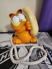 1978 TYCO Garfield Talking Touch Tone figura de telefone botão de teste funciona comprar usado  Enviando para Brazil