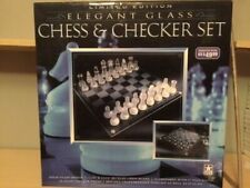 Scacchiera glass chess usato  Italia