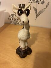 Giraffe ornament ceramic for sale  DURHAM