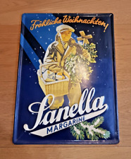 Blechschild sanella margarine gebraucht kaufen  Sollstedt