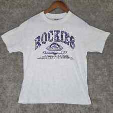 Camisa de béisbol vintage de los años 90 de punta única de los Rockies National MLB talla L, usado segunda mano  Embacar hacia Argentina