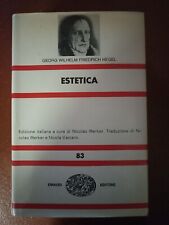 Hegel estetica edizione usato  Catania