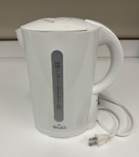 Hervidor de agua inalámbrico Rival de 1,7 litros (blanco) con filtro de boquilla, usado segunda mano  Embacar hacia Argentina