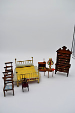 Dollhouse Miniatures Furniture Lot Vintage for sale  Shipping to South Africa