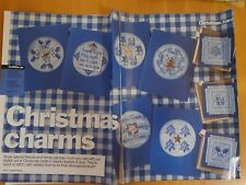 Christmas charms cross for sale  BURY ST. EDMUNDS