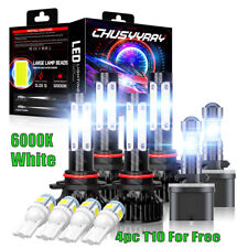 Lâmpadas de faróis de LED para Chevy Silverado 1999-2002 Tahoe 2000-2006 6000K comprar usado  Enviando para Brazil