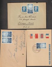 Alemania RDA Colección de Cubiertas de Historia Postal (3) 1954 Berliner Conferencen segunda mano  Embacar hacia Mexico