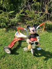 Usado, Muñeca de peluche vintage Mickey Mouse bicicleta niños roadmaster rojo 1960 segunda mano  Embacar hacia Argentina
