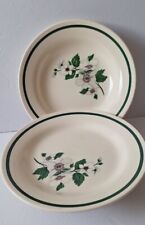 Vintage Oxford Porcelain Soup Bowl And Plate Set Made in Brazil 2810 3810-P15 for sale  Shipping to South Africa