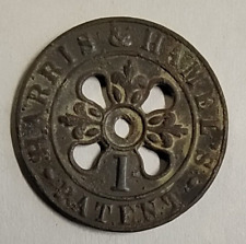 Antico bottone ratent usato  Italia