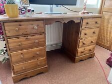 Large pine desk for sale  LONDON