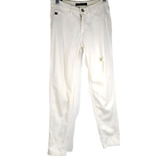 Usado, Pantalones de mezclilla elásticos KanCan para mujer 25 blancos Estilo ajustados de altura baja 25x26 segunda mano  Embacar hacia Argentina