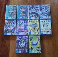 PC The Sims Big Box Pacote 10 x Pacotes de Expansão Sims2 Sims3 Com Códigos Manuais comprar usado  Enviando para Brazil