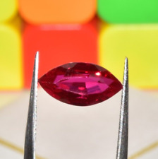 11.55 Carat AAA+ Natural Burma Awesome Marquise Cut Red Ruby Loose Gemstone for sale  Shipping to South Africa