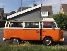 VW T2 Westfalia 1977 Orange and White Campervan - family owned since 2003 for sale  GLOUCESTER